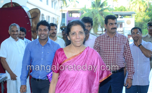 Nirmala sitaraman in Mangalore